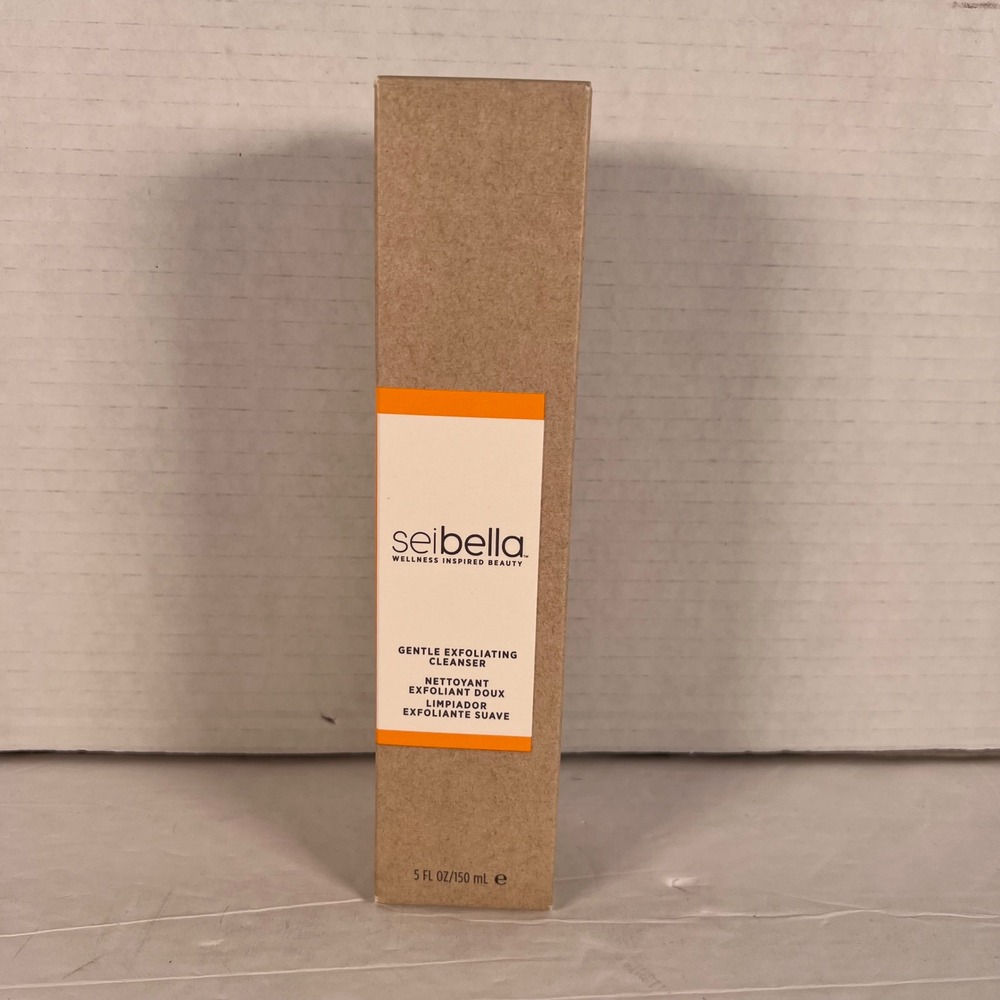 Sei Bella Gentle Exfoliating Cleanser Vitamin C Skin Defense 5oz 150ml New